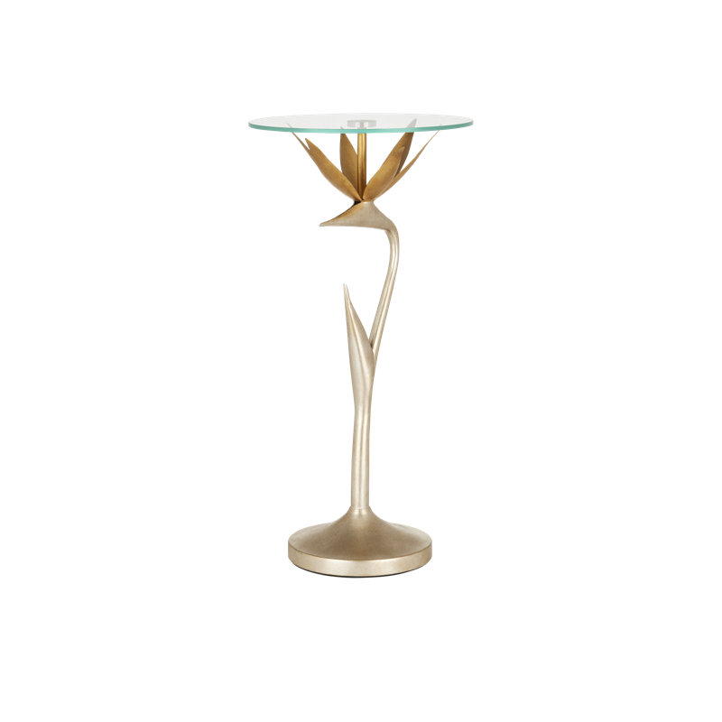 Paradiso Glass End Table