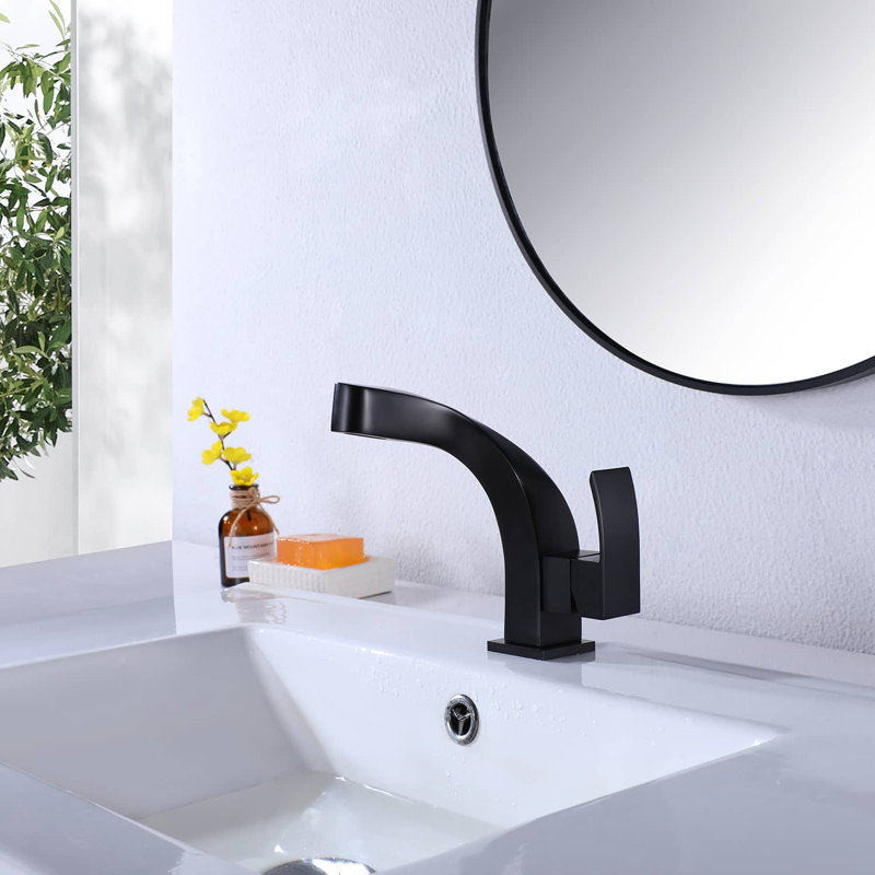Robinet de salle de bain à un trou