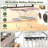 2-tier Clothes Drying Rack With 33 Drying Rails Height Adjustable Gullwings