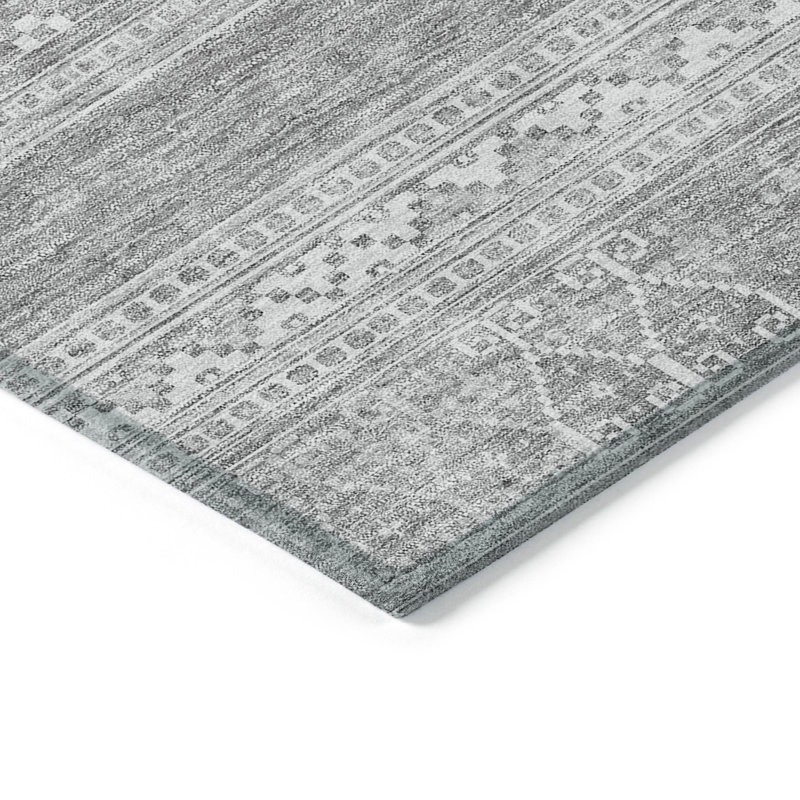 Nathael Flatweave Washable Southwestern Indoor / Outdoor Rug, Rectangle 8' x 10'