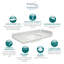 Plateau de meuble-lavabo simple 22,75 po Vision-739862951-739862946