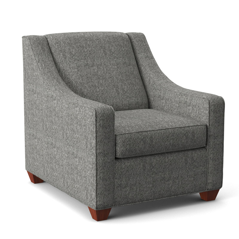 Phillips Upholstered Accent Chair, BM Cherry, Connelly Dove