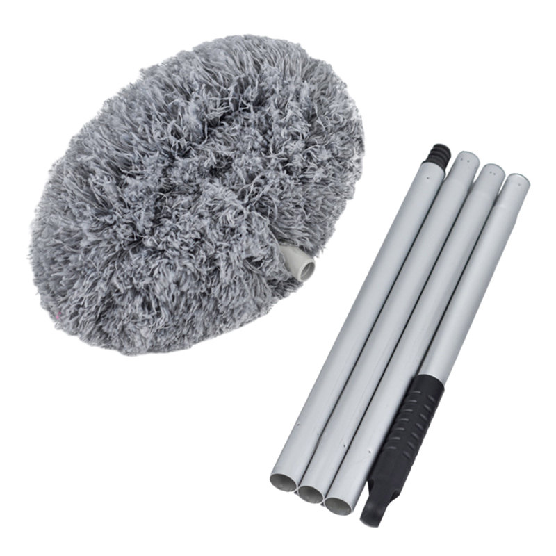 Ventilateur de plafond de type kndndieu, plumeaux pour le nettoyage, plumeau en microfibre avec pôle d'extension 47 pouces