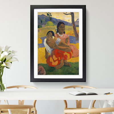 Nafea Faa Ipoipo by Paul Gauguin - Picture Frame Painting