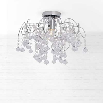 Georgia Semi Flush Mount