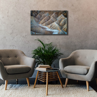 «Zabriskie Abstract» par Rick Berk, art mural sur toile