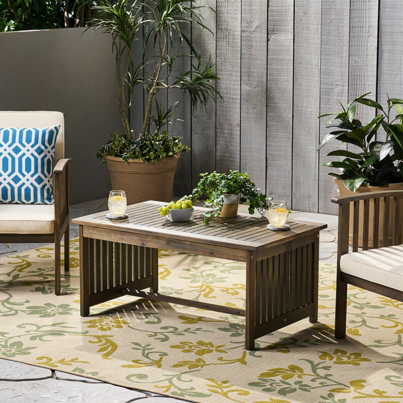 Console en bois pour terrasse - Ajoutez du charme à votre table d'extérieur