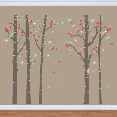 Plants & Flowers Non-Wall Damaging Wall Decal