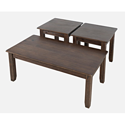 Carthage 3 Piece Coffee Table Set by Red Barrel Studio