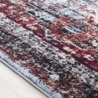 Tapis oriental gris / brun Dibartolo