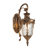 Outdoor Waterproof Wall Light With Glass Shade For House(Bronze)