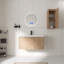 Ensemble de meuble-lavabo mural 36 "avec lavabo en résine et armoire murale-1868560739