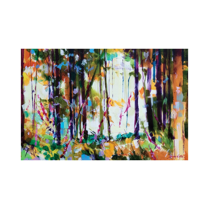Snompers Near Long Hill by Doug Eaton - Painting on Canvas, 101.6 cm H x 66.04 cm W x 1.91 cm D, Wrapped Canvas