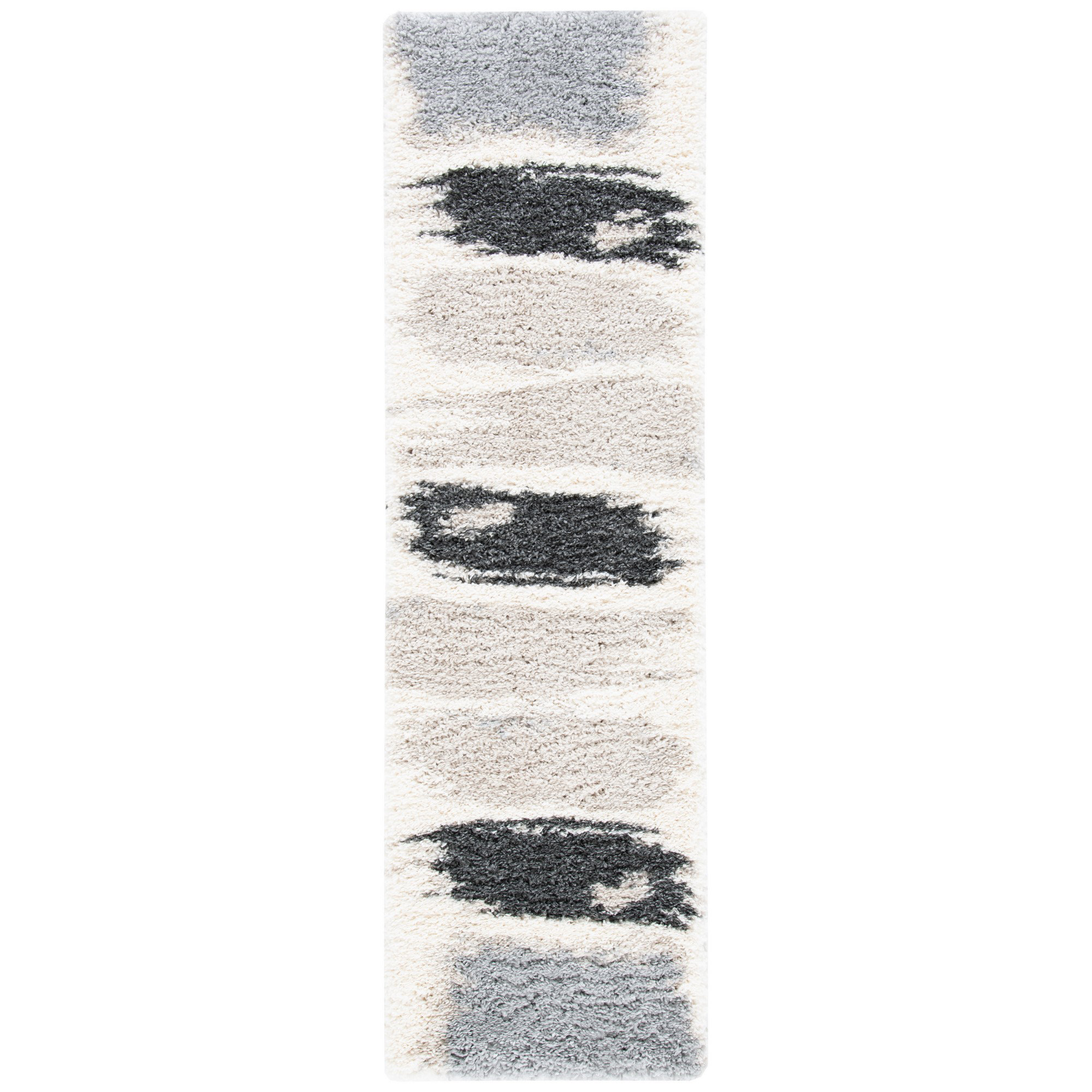 Trent Austin Design Saraland Abstract Grey/Cream Area Rug & Reviews ...