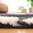 Hi-Lo Shag Performance Abstract Rug-1340267408