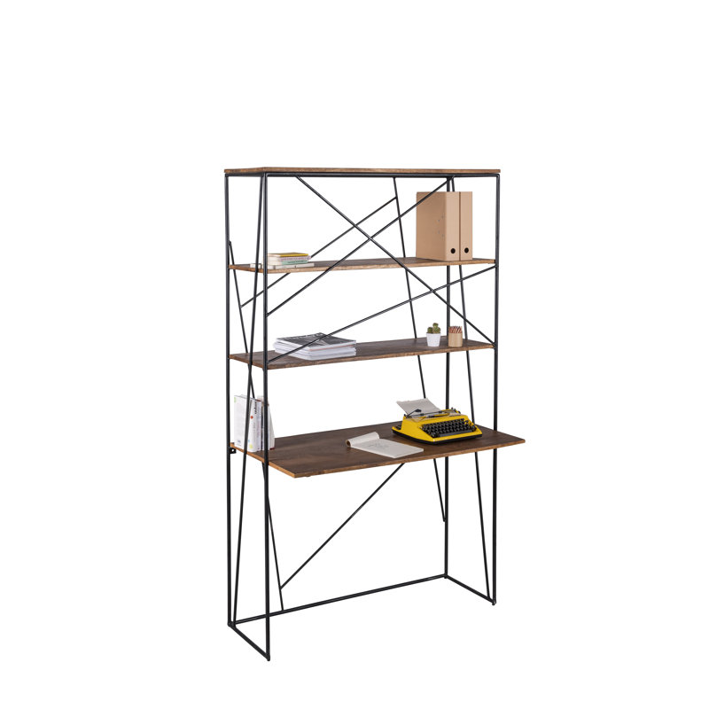Eleta Solid Wood Secretary Desk