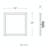 Neo Glass LED Flush Mount-20600533