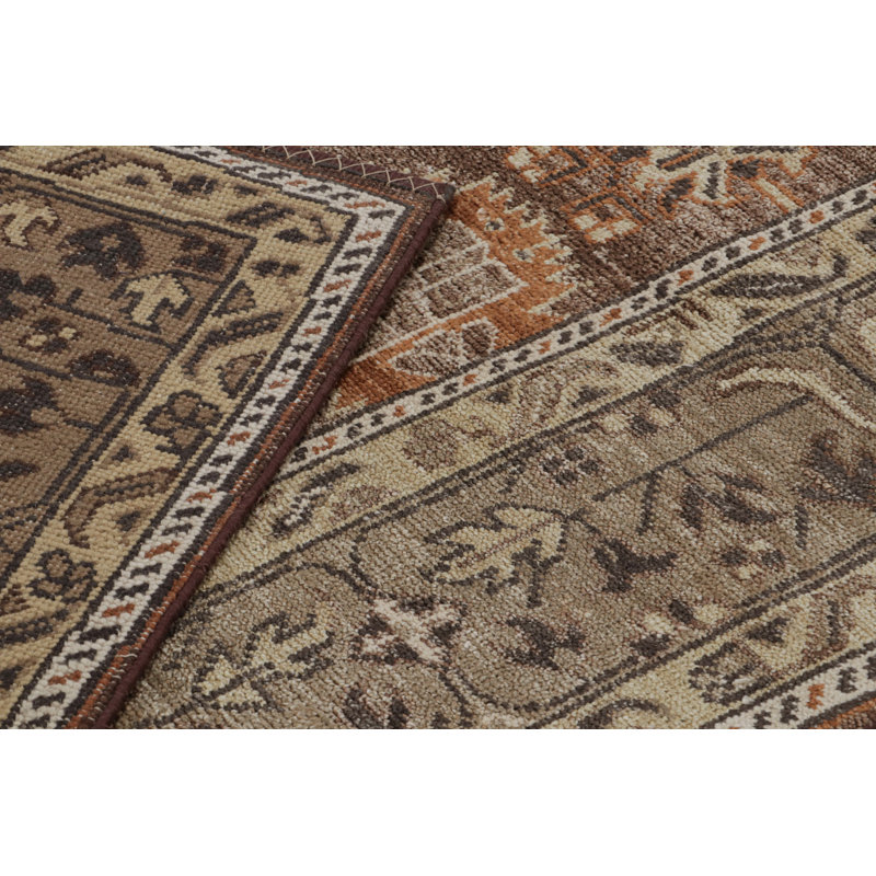 Oushak Hand Knotted Wool Floral Area Rug, Rectangle 15' x 24'