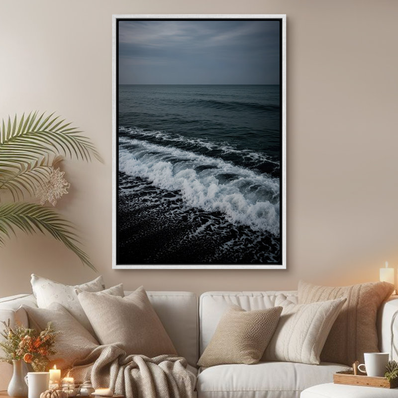 Art mural encadré, rétro, antique et classique pour chambre à coucher - 24 po x 36 po, H 36 po x l 24 po, Blanc