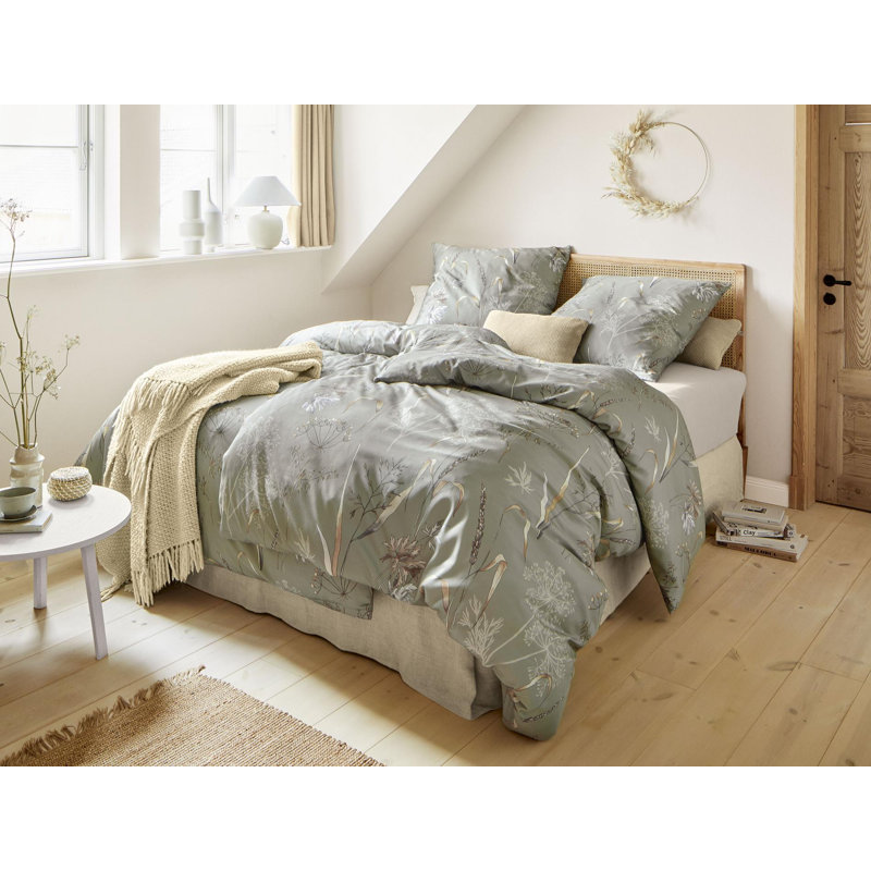 Angel 8425 soft jersey bedding set, 155 x 220cm - 1 Pillowcase ( 80 x 80cm), Pink