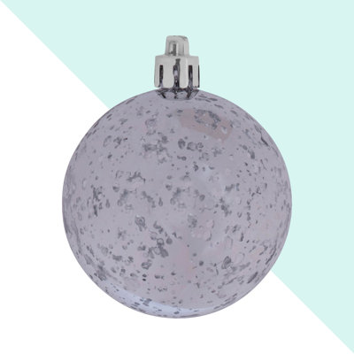 Shiny Mercury Ball Ornament