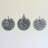 Set of 3 Metal Ayatul Kursi, Surah An-Nâs and Surah Al-Falaq Islamic Wall Art-104238990-104238987
