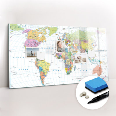 Magnetic Glass Dry Erase Board