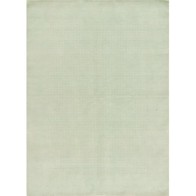 Sincerity Wool Area Rug in Green