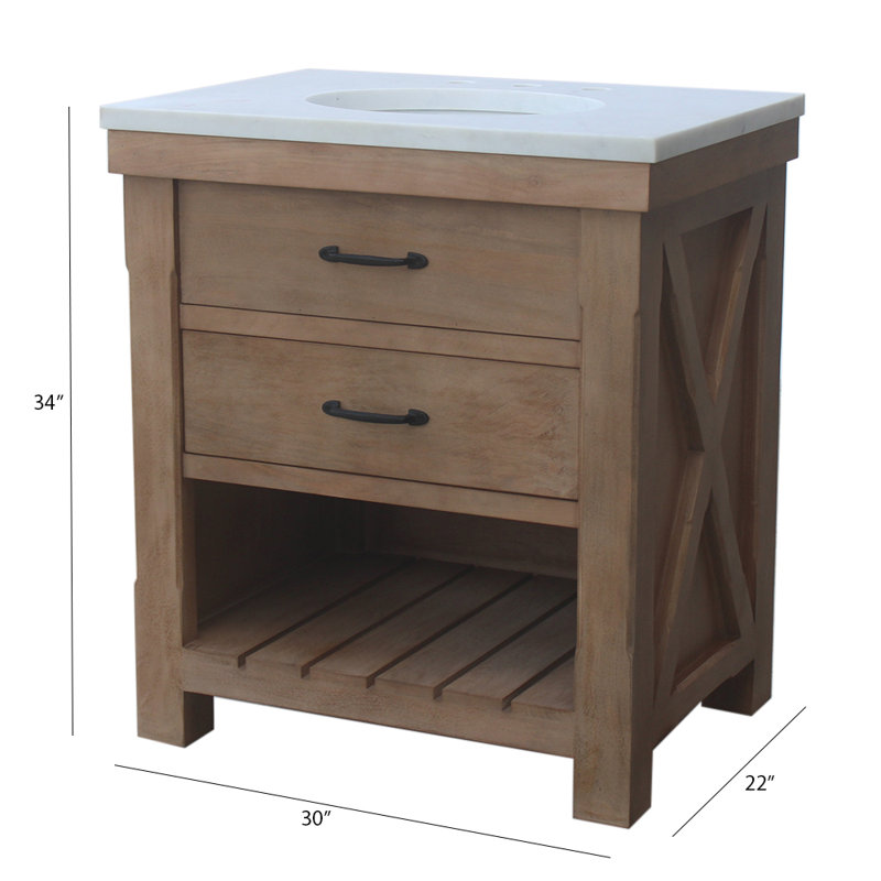 Meuble-lavabo simple 30 '