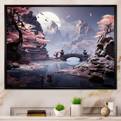 «Hinduism Ashrams Quiet Quartz Indian Expression II», reproduction sur toile
