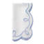 Ribbon Twirl Cotton Blend Scalloped Napkins-1816766190