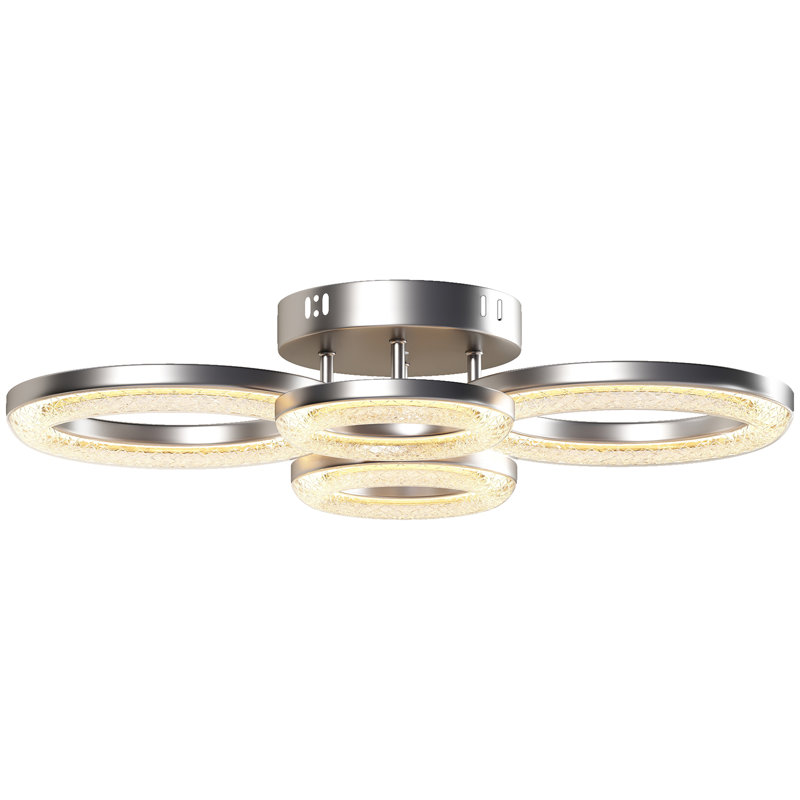 4 - Light Silver LED Pendant