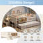 Children's Adjustable Multi-functional Bed-258604920