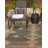 Barnesville Geometric Machine Made Power Loom Polypropylene Indoor / Outdoor Area Rug in Multi/Blue/Brown/Orange/Green-528423815