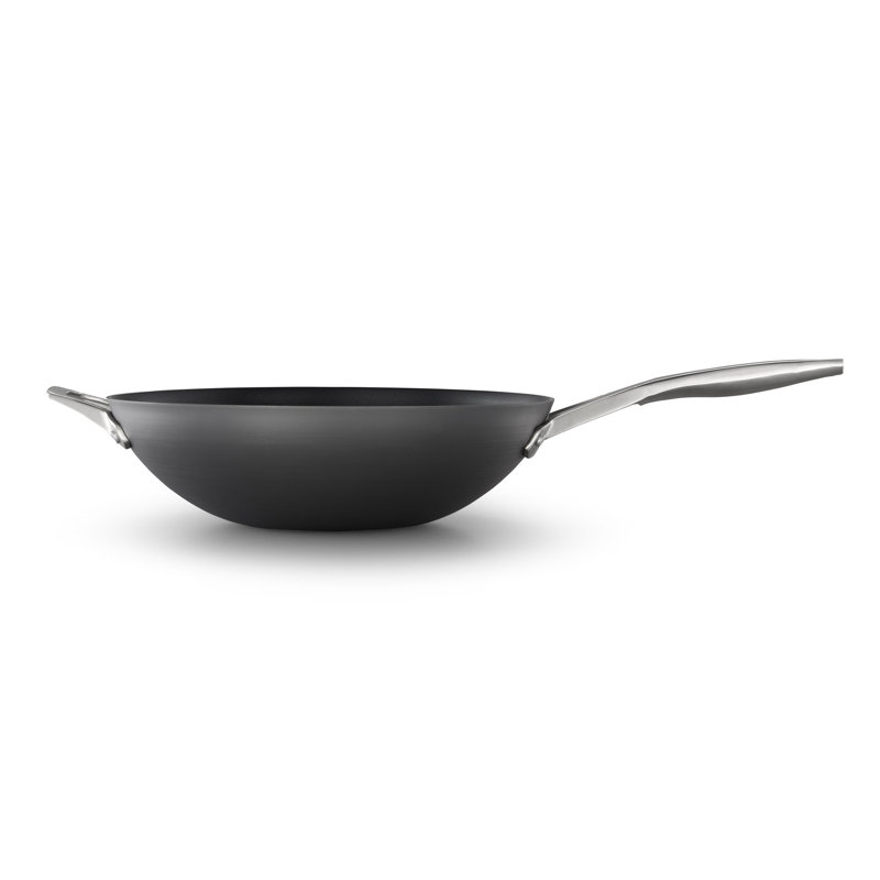 Calphalon Premier Hard-Anodized Nonstick 13" Flat Wok
