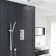 Liverpool Ceiling Mount Thermostatic Rainfall Shower System Luxury Modern Design