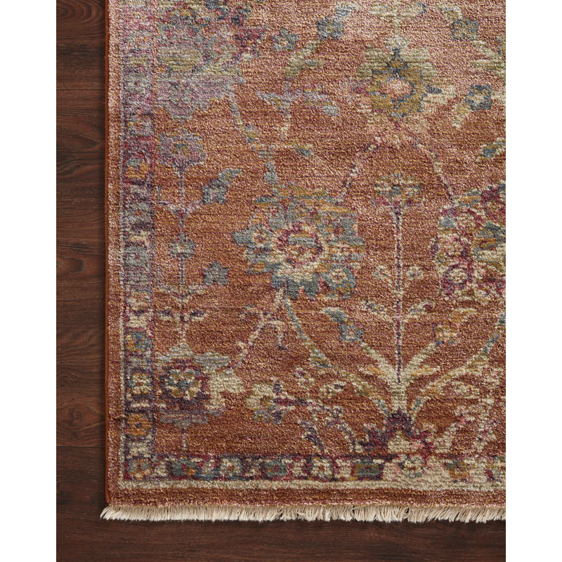 Febbas Performance Oriental Indoor Rug, Rectangle 9' x 12'