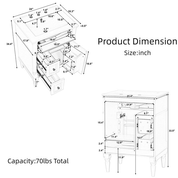 Dimensions du produit