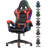 Reclining Gaming Chair with LED Lights and Headrest-943278513