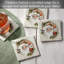 Paquet de 4 sous-verres Winter Stone Santa