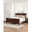 Mobilier de chambre à coucher pour lit 1 pièce Sleigh Design Louis Phillipe-1902413538-1902413542
