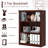 Wood Bookshelf - Storage Shelf for Living Room, Office, Bedroom, Library-1582153473-1582153476