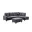 Ensemble de canapé de salon avec repose-pieds Right-237505576