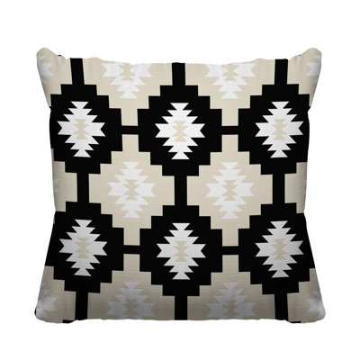 Hinto Outdoor Reversible Throw Pillow