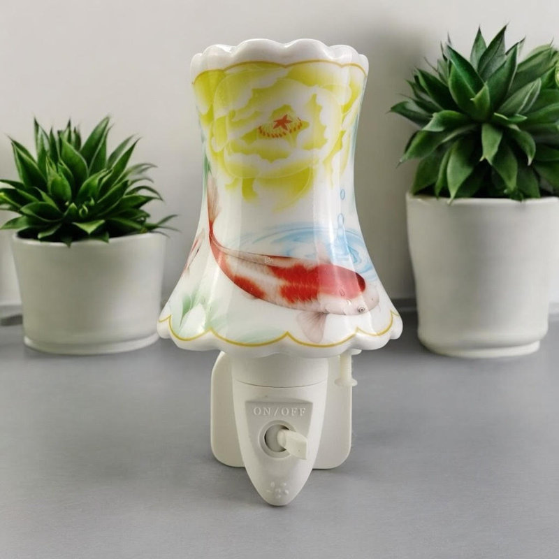 Floral and Fish Night Light
