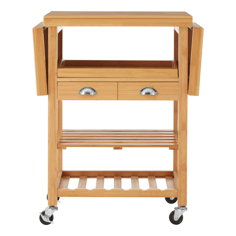 Kellswater Solid Wood Kitchen Cart