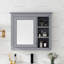 Armoire à pharmacie à miroir murale l 29,92 po H 28 po Rajpi-302716870