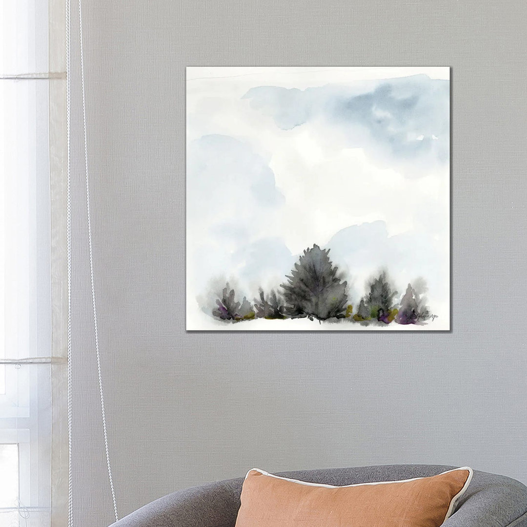 Tree Tops von Stephanie Ryan - Galerie-verpackte Leinwand Giclée auf Leinwand