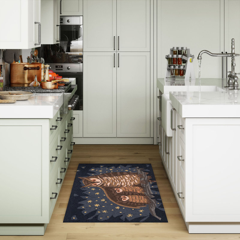Tapis de cuisine Idrees, Rectangle 1 pi 8 po x 2 pi 6 po