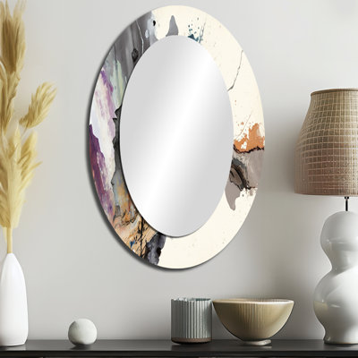 Miroir mural Jazz Rhythms In Grey I